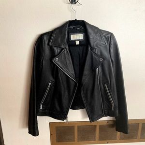 Michael Kors genuine leather jacket